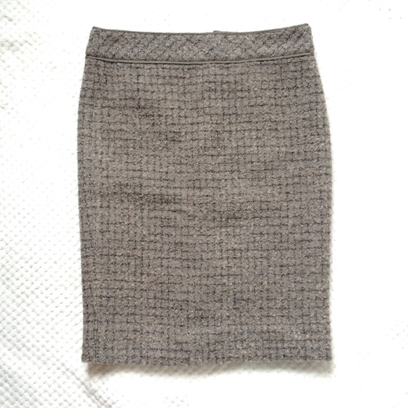J. Crew Dresses & Skirts - ⭐️J.Crew No 2 Pencil Skirt Taupe Tweed